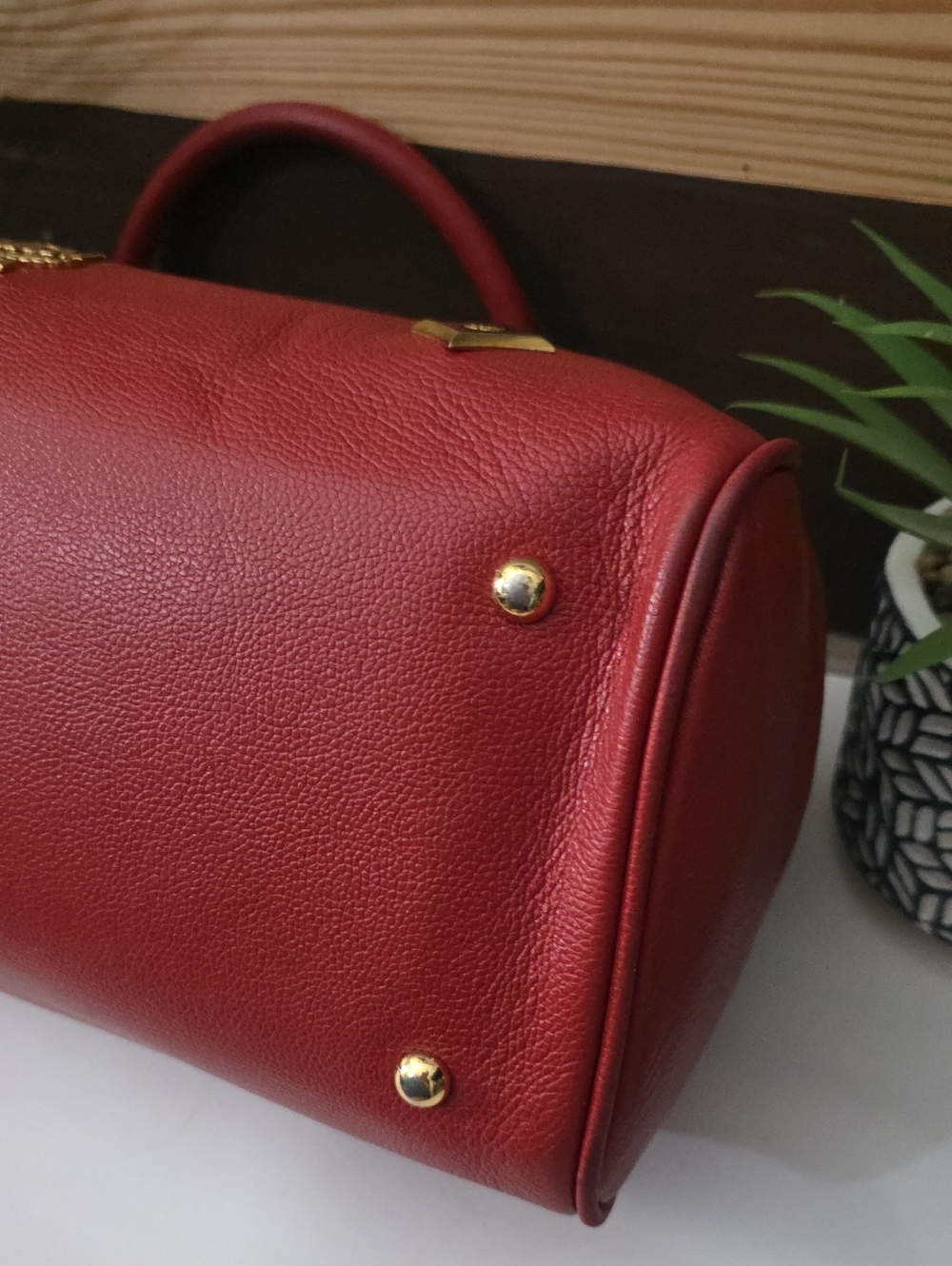 MCM Top Handle Vintage Satchel CONGRATS @SHELIEMOM - Picture 13 of 14